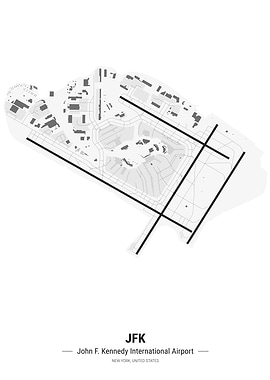 JFK Airport Map