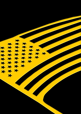 Stylish United States Flag