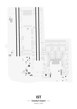 Istanbul Airport Map