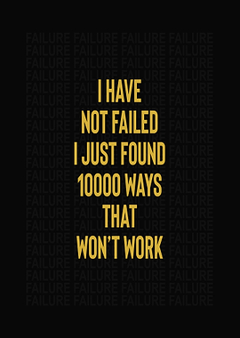 10000 Ways That Wont Work