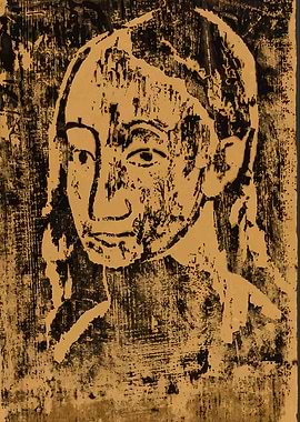 Bust of a young woman