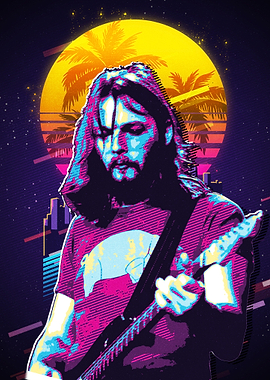 David Gilmour 80s 2