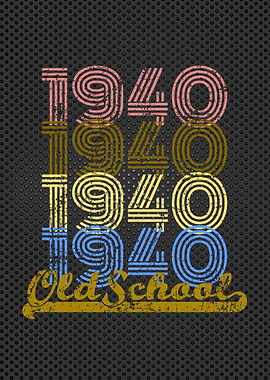Cool Old School 1940 Gift