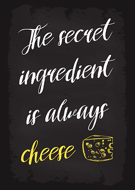 Secret Ingredient Cheese
