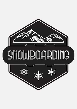 Snowboarding Vintage