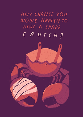 crippled crab crutch