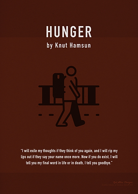 Hunger by Knut Hamsun Art