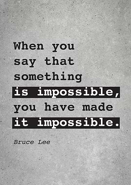 Bruce Lee Quote L002