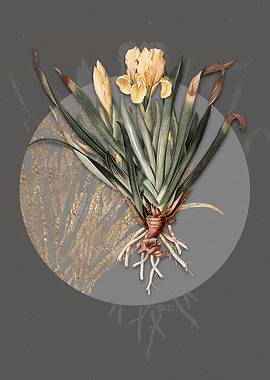 Vintage Crimean Iris