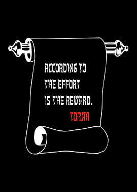Torah On Effort And Reward
