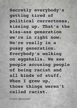 Clint Eastwood Quote L014