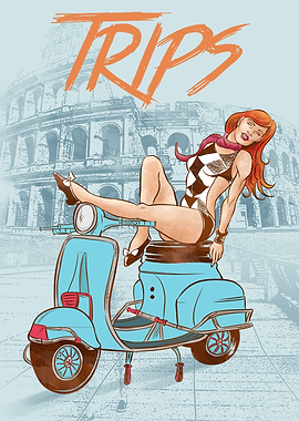 Trips pinup