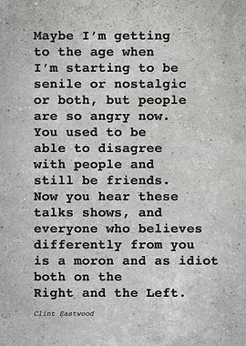 Clint Eastwood Quote L012