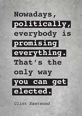 Clint Eastwood Quote L006