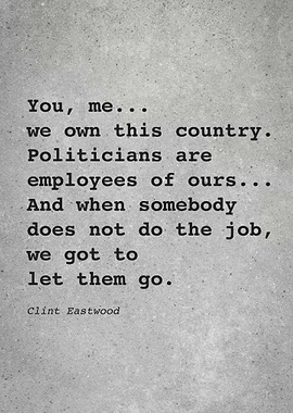 Clint Eastwood Quote L001