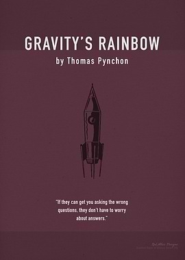 Gravitys Rainbow Book Art
