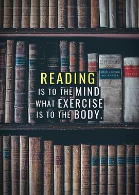 Reading is your Exercise