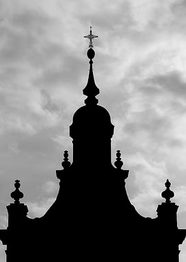 Silhouette of a Church