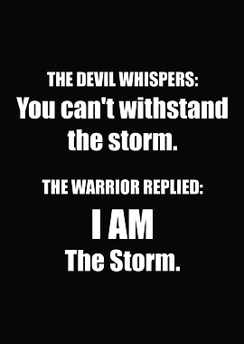 I Am The Storm