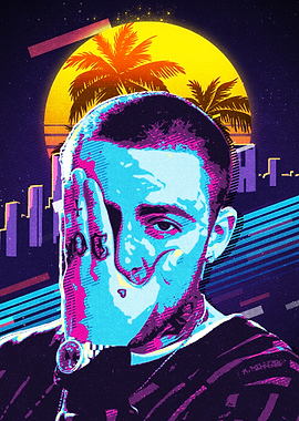 Mac Miller retro style