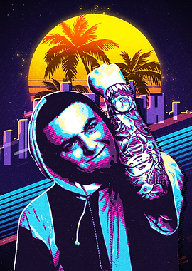 Mac Miller 80s style