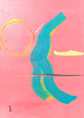 Goodbye Kiss Abstract