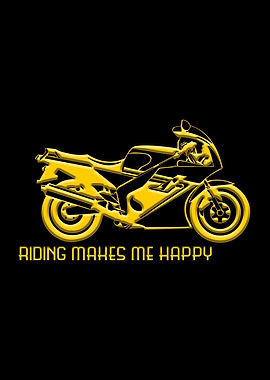 Happy Motorbike Riding
