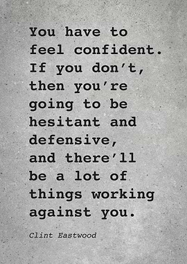 Clint Eastwood Quote L022