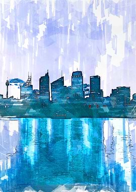 Sydney Australia Skyline