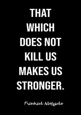 Nietzsche On Being Strong