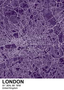 longdon color city map