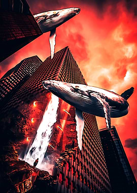 Skyscrapers and whales