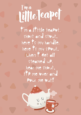 Kids Nursery Rhyme Teapot
