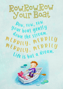 Kids Nursery Rhyme Boat