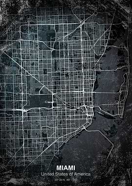 miami chalk city map