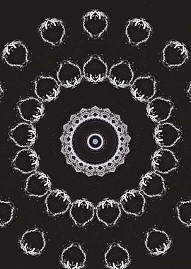 Kaleidoskop black white