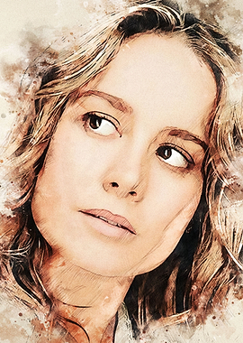 Brie Larson Sketch Art