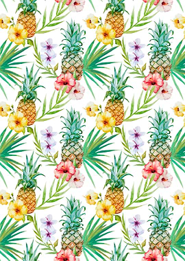 Colorful Tropical Patt 05