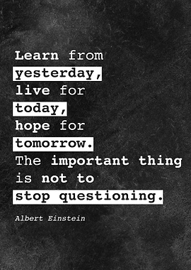 Albert Einstein Quote D020