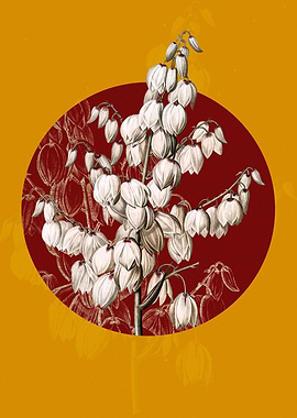 Vintage Aloe Yucca Flower