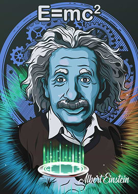 Albert Einstein Portrait
