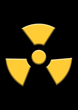 Radiation Warning Sign