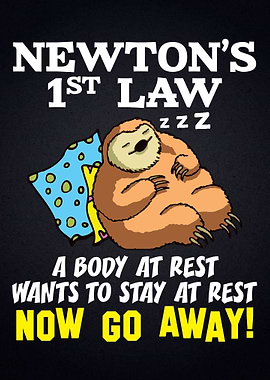 Sloth Newton Law Physics