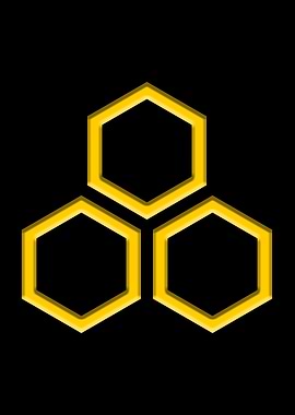 Three Hexagons Symbol