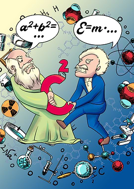 Einstein vs Pythagoras