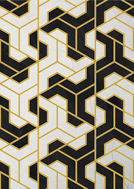 Discompose Hex B W 2