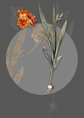 Vintage Ixia Miniata Flora