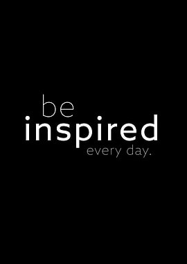 be inspired II