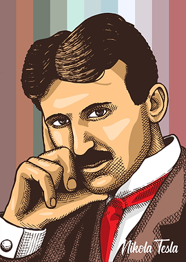 Nikola Tesla Portrait