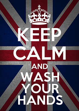 KEEP CALM and WASH UK